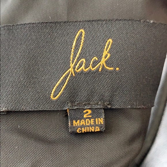 Fitted Black Faux Leather Mini Dress - Picture 3 of 3